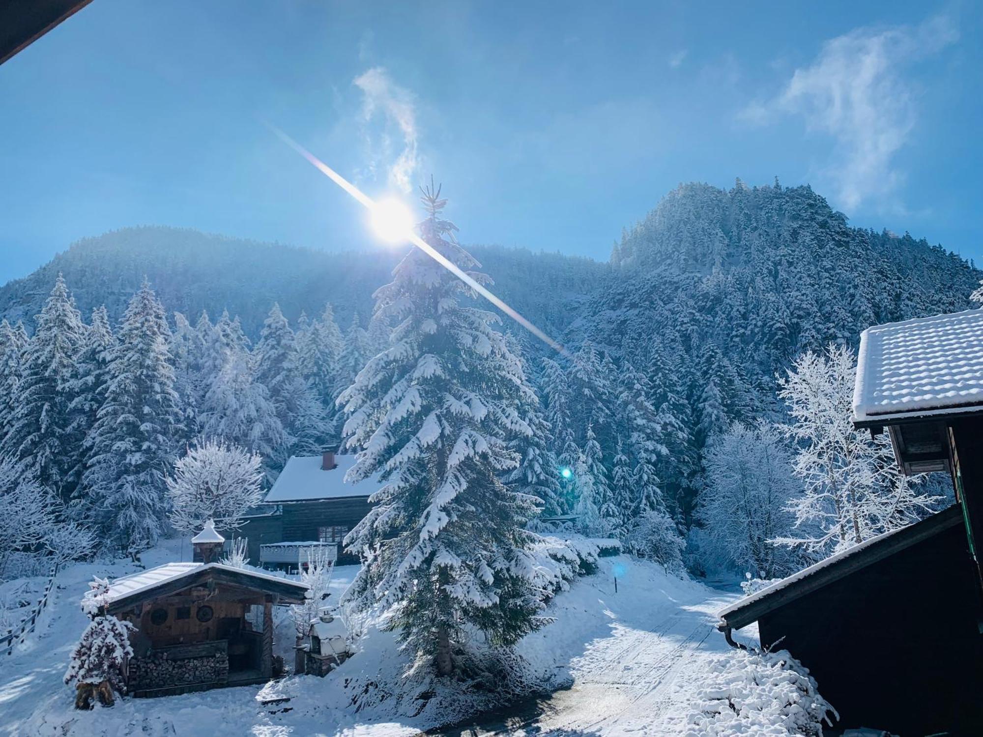 Haus Huberta Apartamento Achenkirch Exterior foto